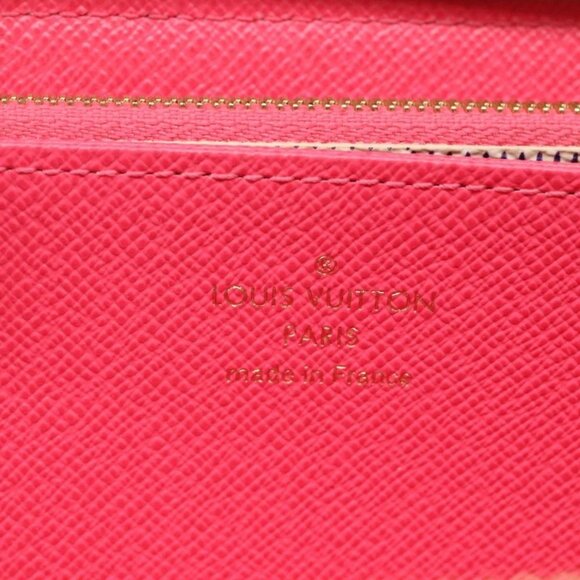 LOUIS VUITTON Damier Azur Vivienne Zippy Wallet Long Wallet N40507 Auth 126659 - Picture 10 of 15